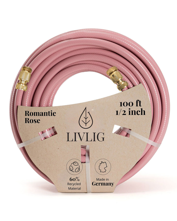 Design Garden Hose 100ft Romantic Rose -  - livlig.us