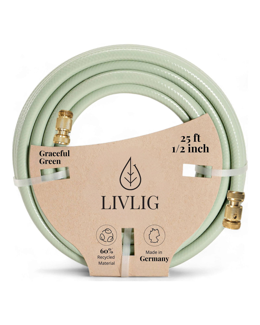 Design Garden Hose 25ft Graceful Green -  - livlig.us