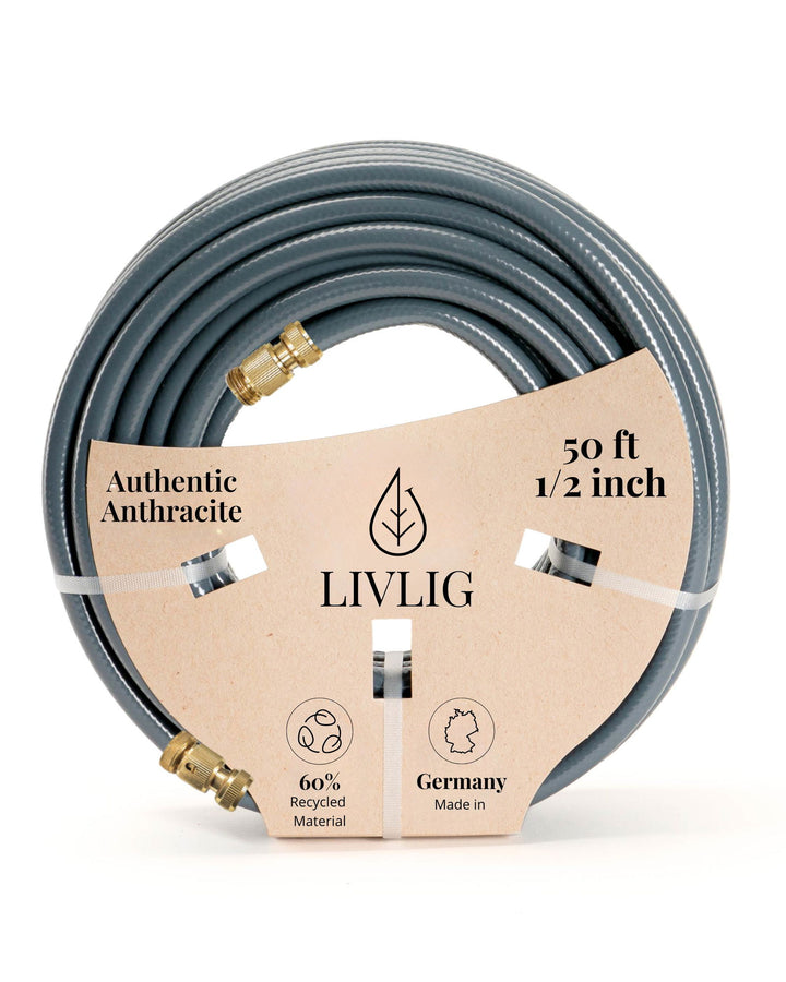 Design Garden Hose 50ft Authentic Anthracite -  - livlig.us