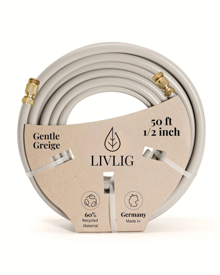 Design Garden Hose 50ft Gentle Greige -  - livlig.us