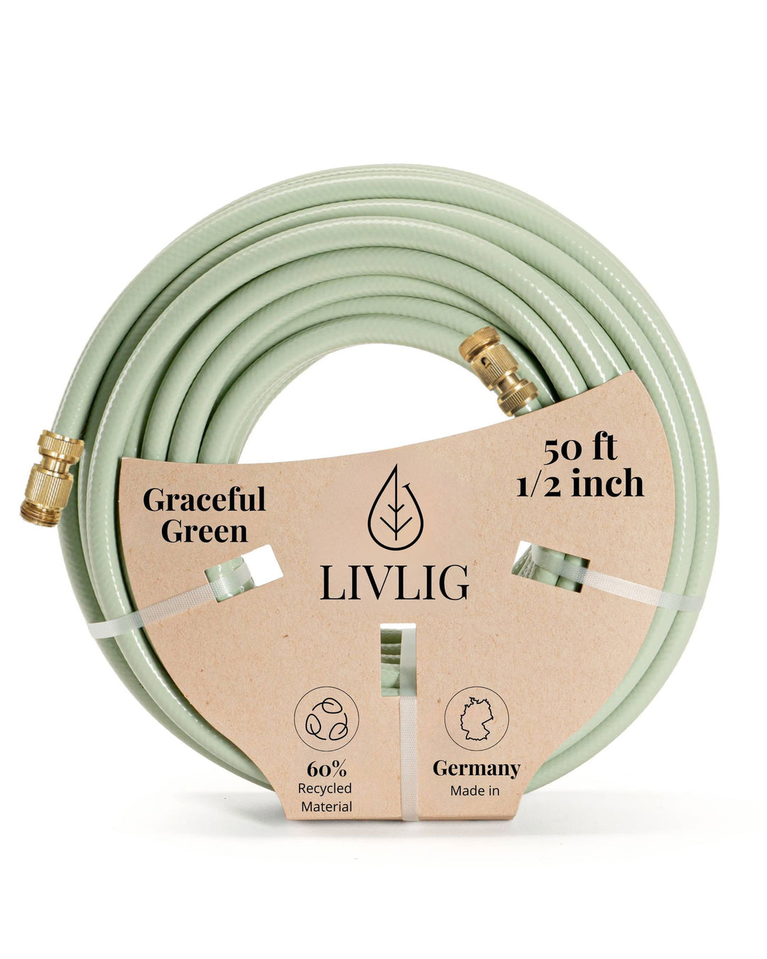 Design Garden Hose 50ft Graceful Green -  - livlig.us