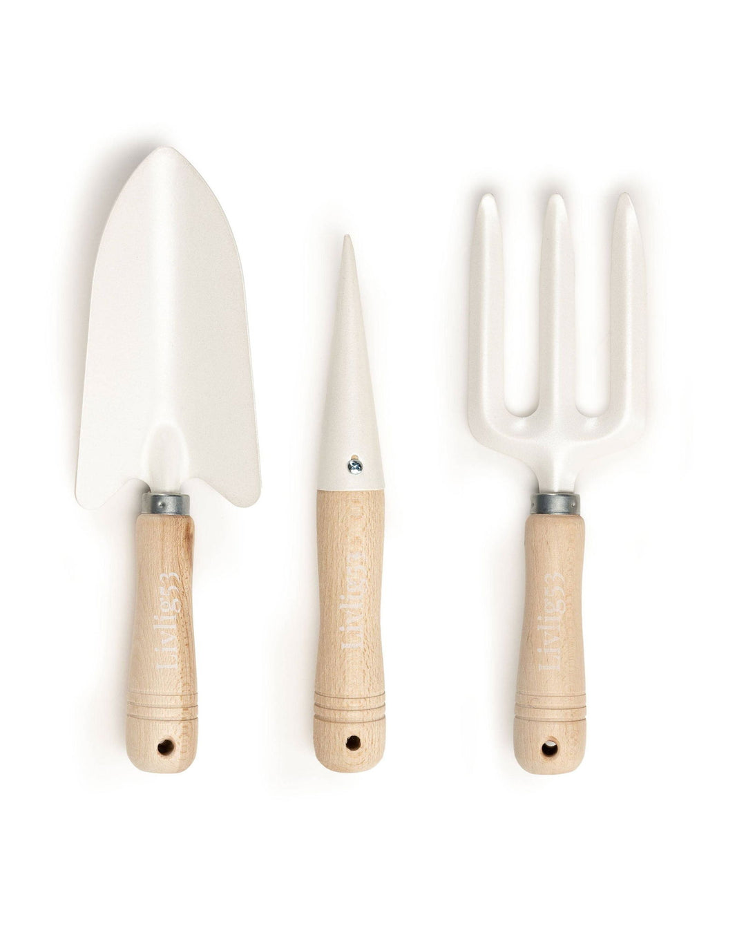 Garden Tools Set Shovel, Planting Wood and Hand Fork -  - livlig.us