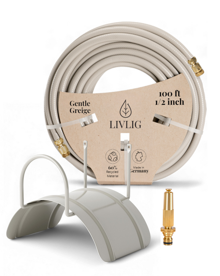 Garden Hose Complete Set Gentle Greige 100ft