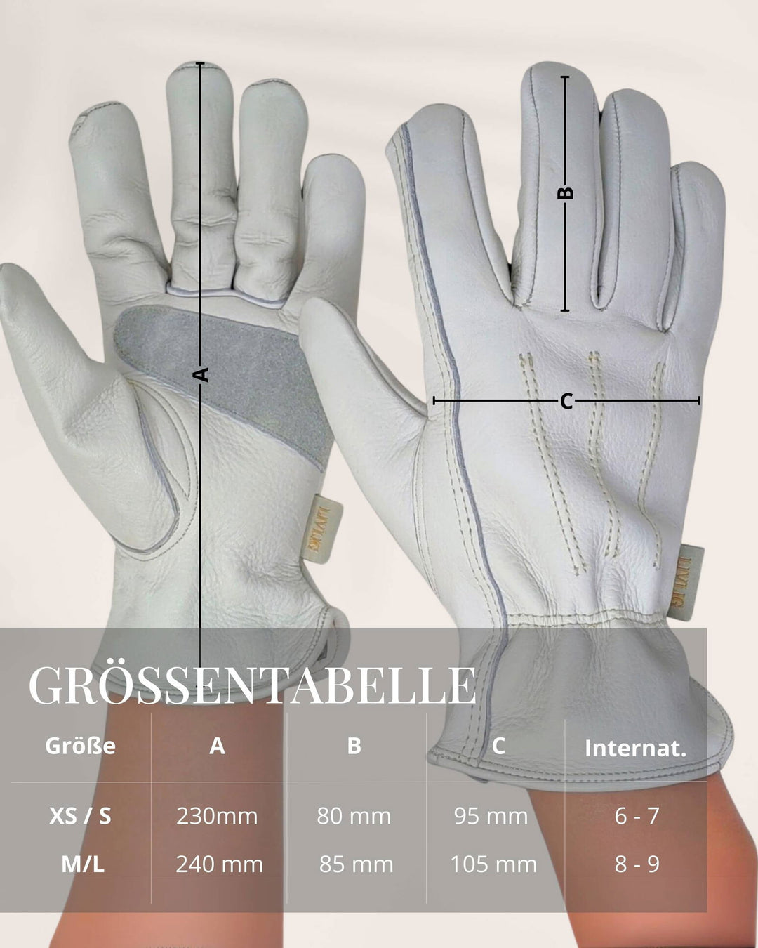 Leather Garden Gloves -  - livlig.us